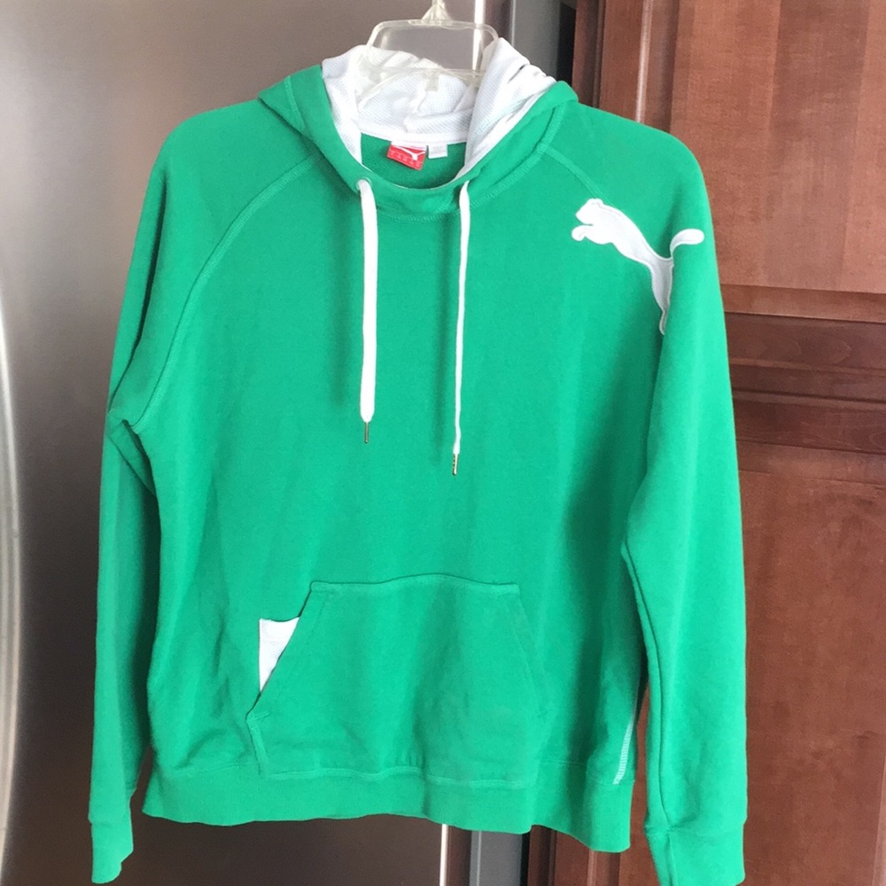 Sport lifestyle hoodie green